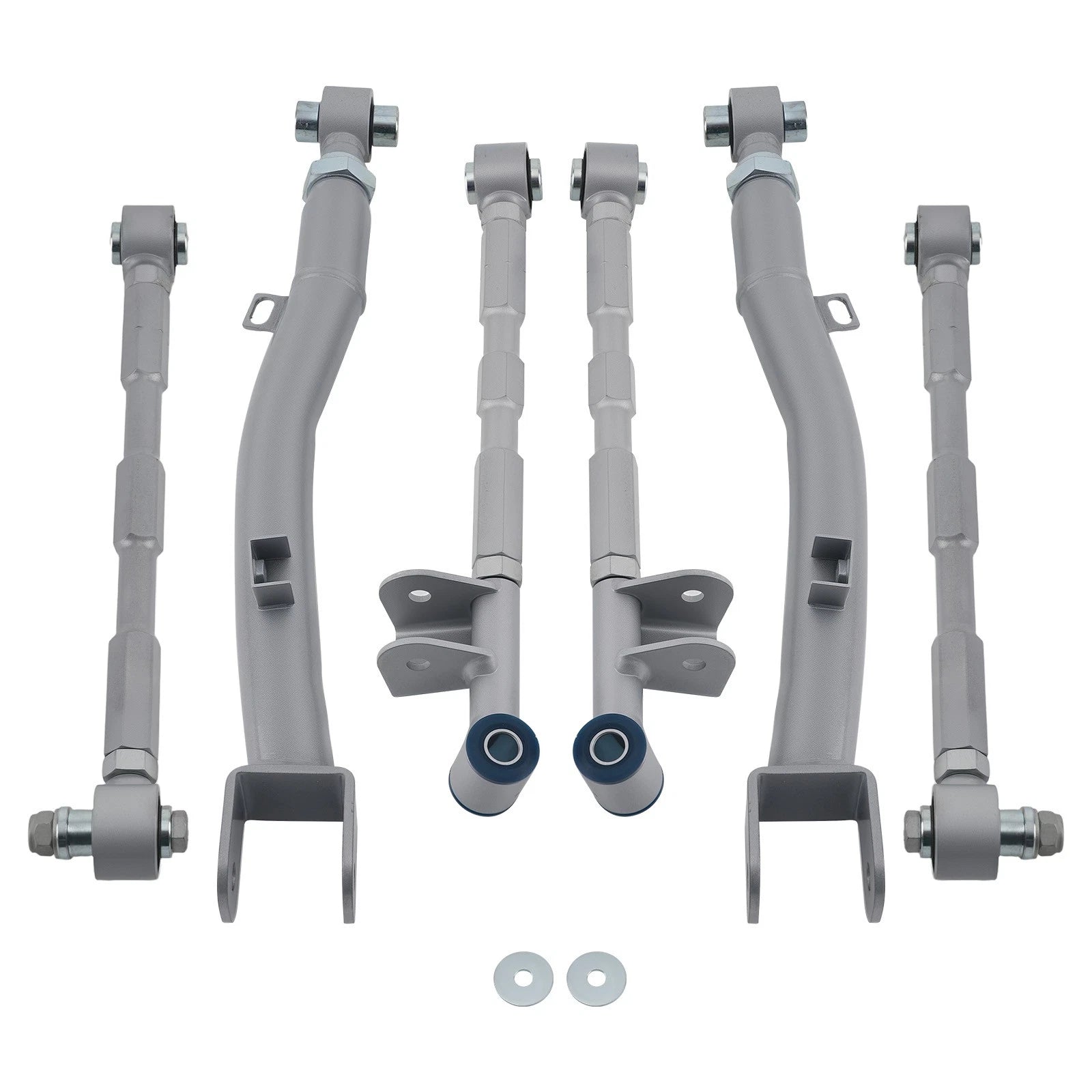 Pillow Ball Rear Lateral Links + Trailing Arms for Subaru Impreza WRX (2002–2007)