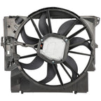 Electric AC Condenser Cooling Fan Kit for BMW Z4 (2009–2016) X1 (2013–2015)