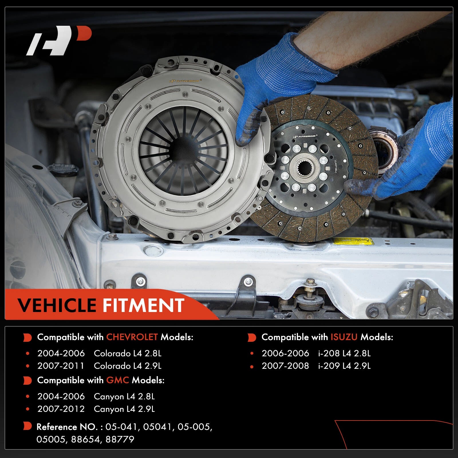 Clutch Kit for Chevrolet Colorado GMC Canyon (2004–2011)