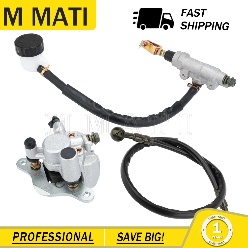Rear Brake Caliper Master Cylinder Hose Assy for Yamaha YZ80 YZ85 (2001–2023)