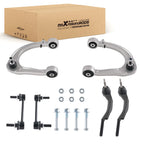 Front Upper Control Arms & Outer Tie Rod End Links for Cadillac CTS (2008–2014)
