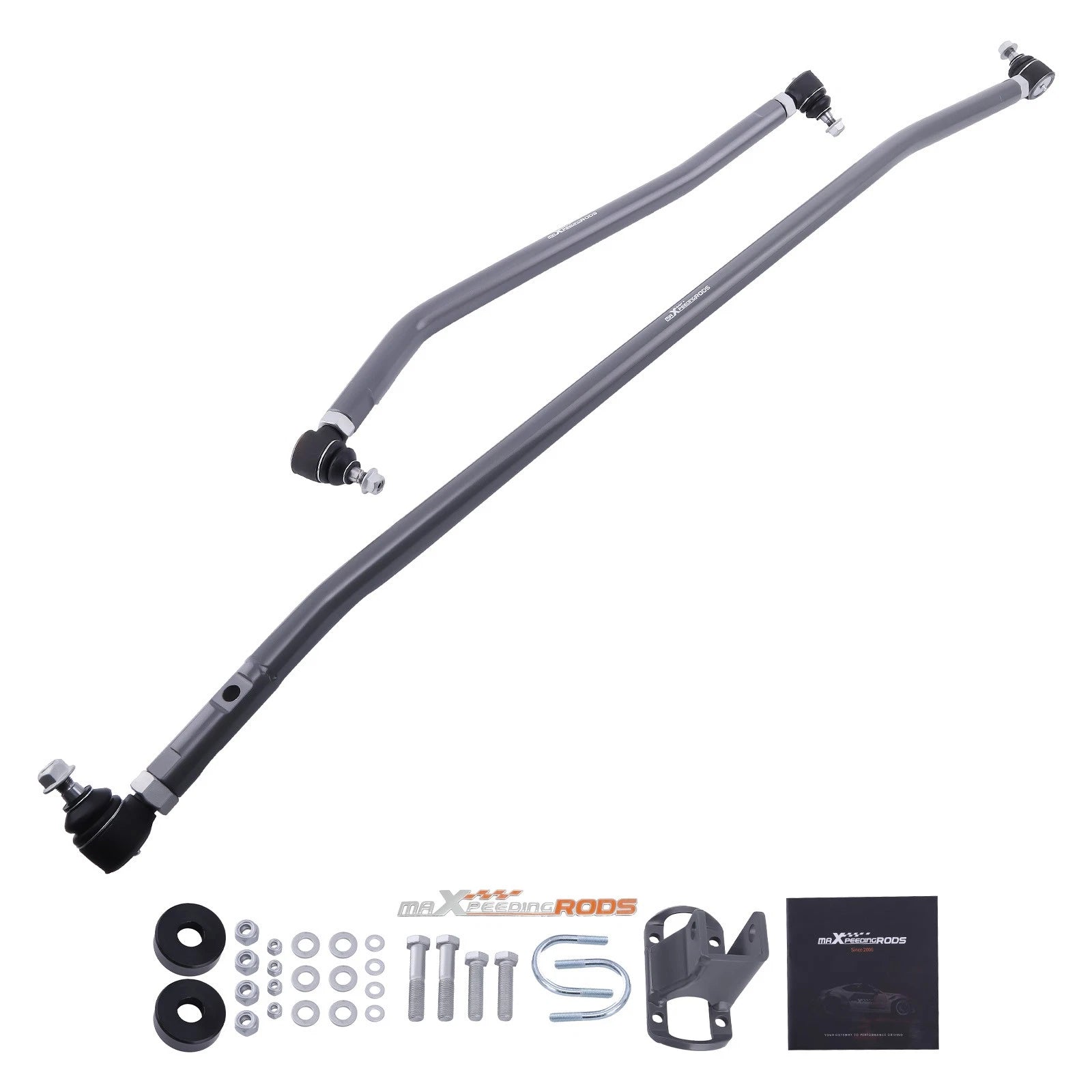 Front Steering Drag Link and Tie Rod Kit for Dodge Ram 2500 3500 (1994–1999)