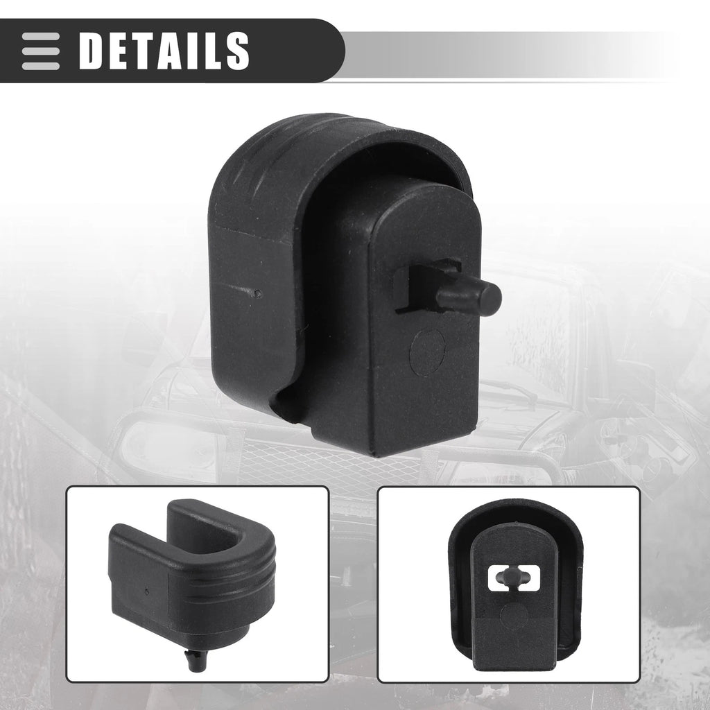 Rear Tailgate Bushing for Chevy Silverado (2014–2023) 22966936 84331136 Black