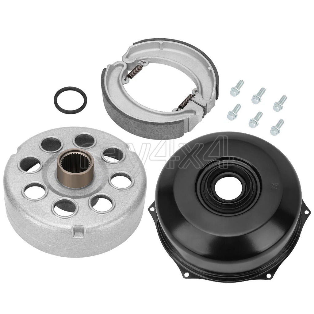 Rear Brake Drum Hub & Drum Cover Seal Kit for Honda TRX300 Fourtrax (1988–2000)