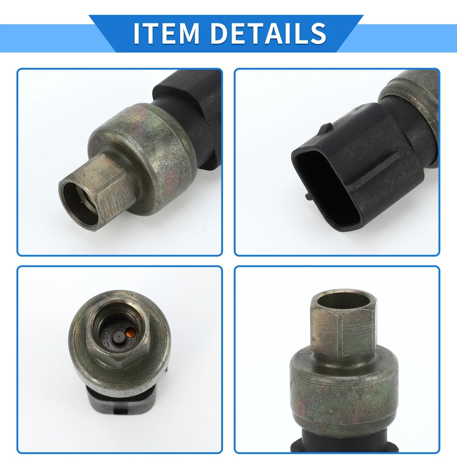 A/C Pressure Switch Sensor for Ford E450, Escape, Mustang, Taurus (Year Range)