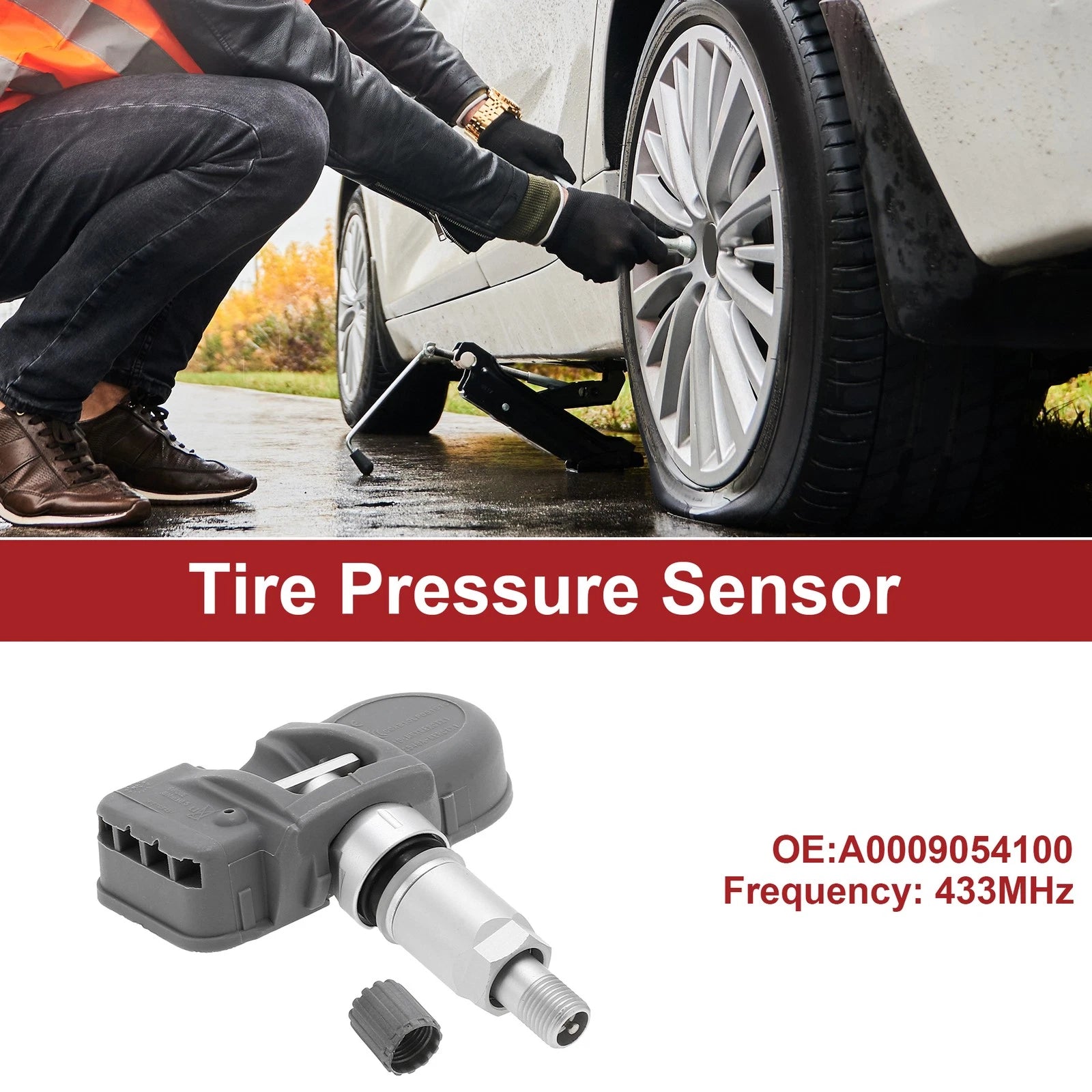 Tire Pressure Sensor A0009054100 for Mercedes-Benz GL350 GL450 GL550 (2010–2015)