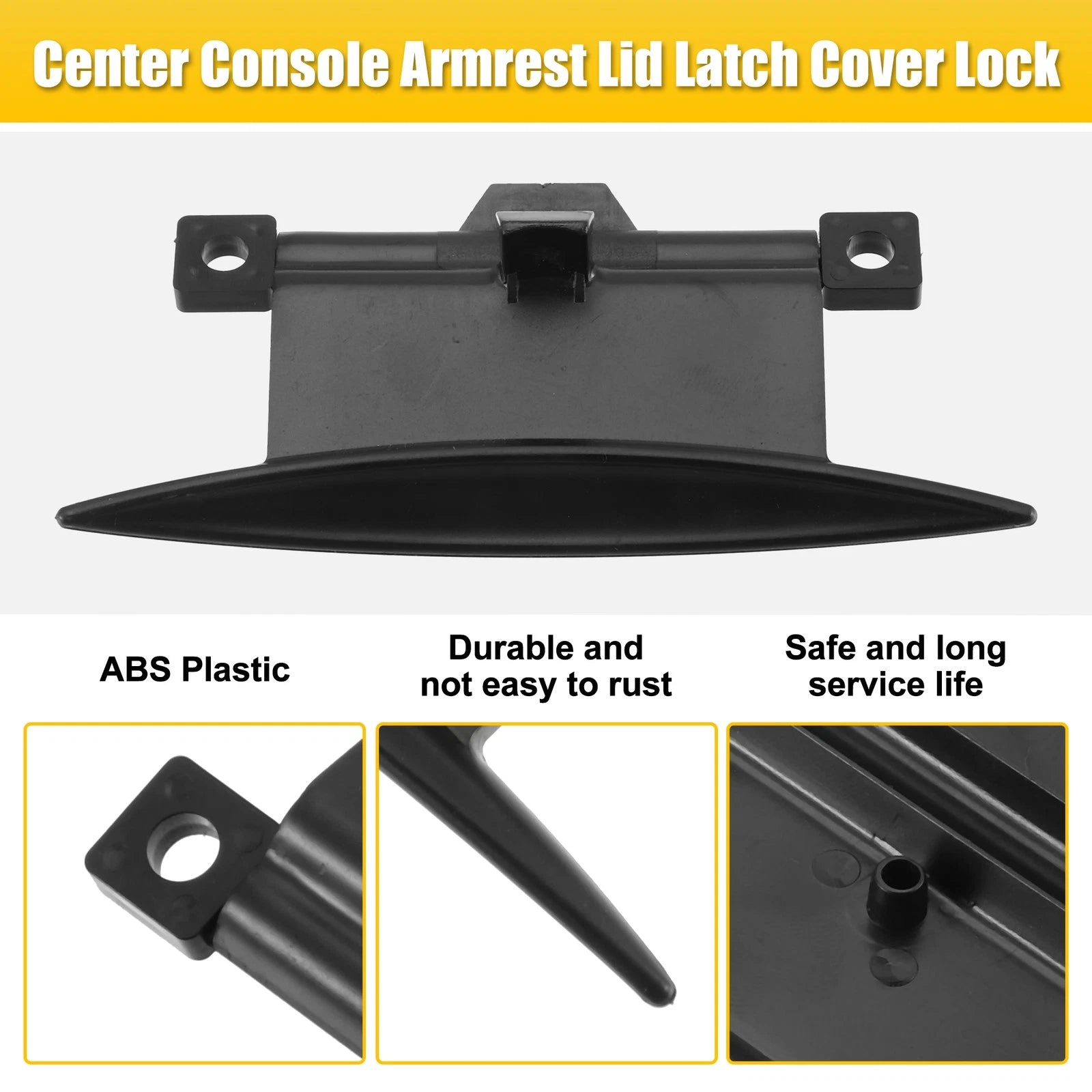Console Lid Latch for Chevy Impala, Buick LaCrosse (2006–2013) 924807, 19124205