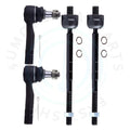 Set of 4 Inner Outer Tie Rod End Links for Ford Explorer Ranger (1991–2010)