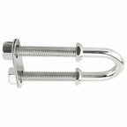 Stern Eye Mount U Bolt for Boat (3/8 Dia, 2 1/2" Thread Length)