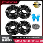 1.5" 6x4.5 Hubcentric Wheel Spacers for Nissan Trucks (1998–2024)