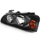 Headlight Assembly for Hyundai Elantra (2004-2006) Black Housing Pair