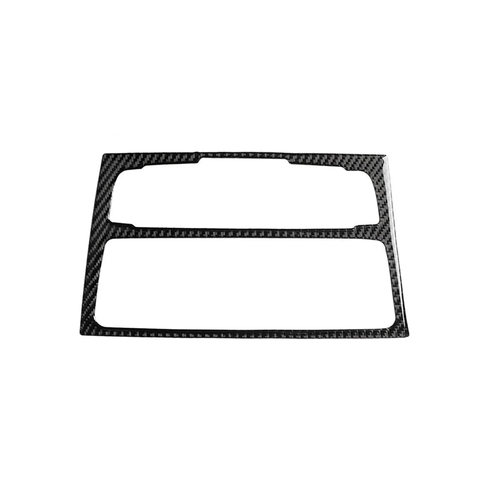 Console CD Panel Cover Trim for Audi A4 A5 Q5 B8 B7 (2009–2016) Carbon Fiber