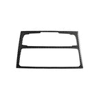 Console CD Panel Cover Trim for Audi A4 A5 Q5 B8 B7 (2009–2016) Carbon Fiber