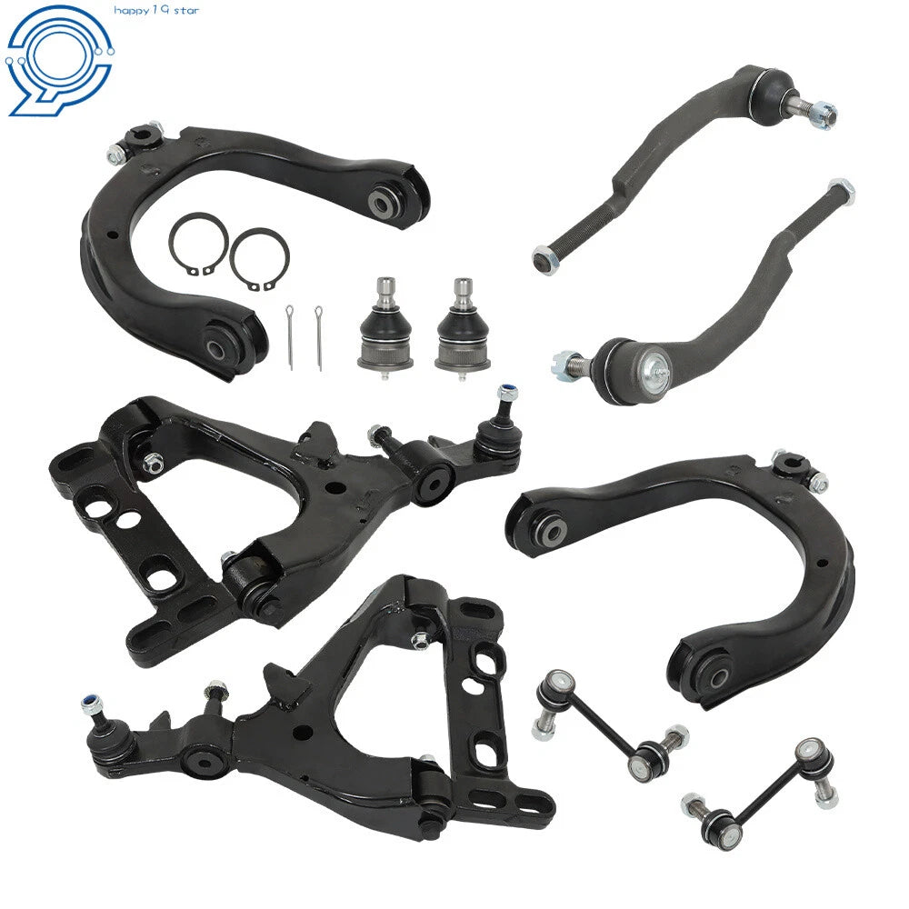 10pc Front Control Arms Suspension Kit for Chevy Trailblazer (2004-2007)