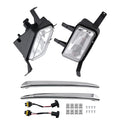 Fog Lights for Chevy Suburban/Tahoe (2015–2020) w/Chrome Trim
