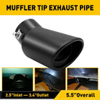 Exhaust Tip for Universal Fit (62mm)