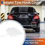 Tow Hook Cover for Mercedes-Benz E W213 (2017–2023) No.A2138850022 White
