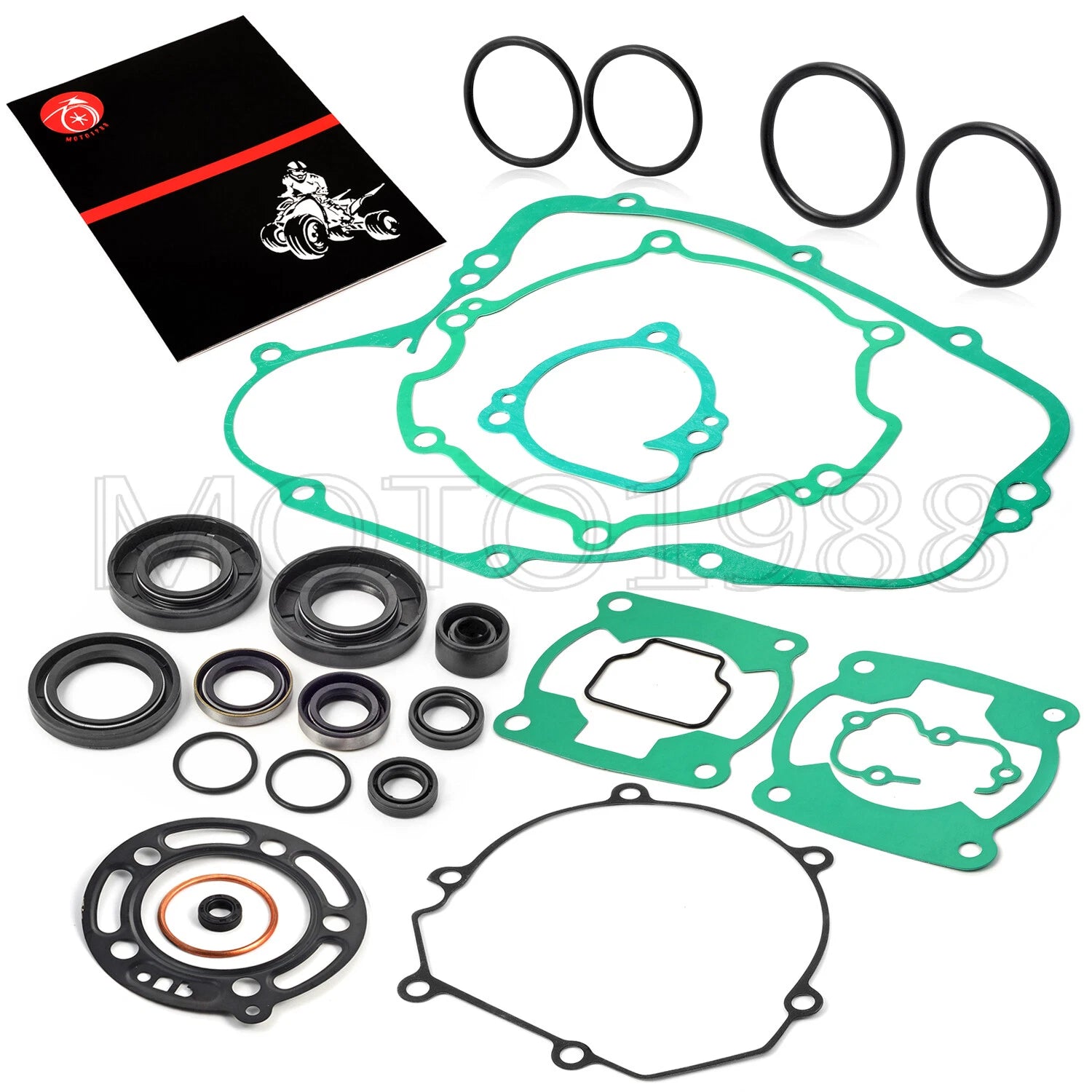 Complete Engine Gasket Seal Rebuild Kit for Kawasaki KX85 KX100 (2006–2023)