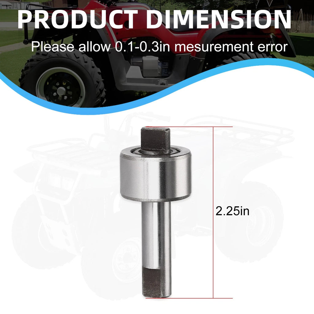 Water Pump Shaft for Suzuki Quadracer 250 1985–1992, Quadracer 500 1987–1990