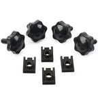 4 x Saddlebag Lock Mounting Bolts for Harley FLHT, FLHTCU