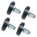 4X Rubber Lift Tray Heightening Feet for Car (Shaft Diameter 35mm)
