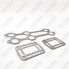 Riser Block Exhaust Gasket Manifold Elbow Kit for Volvo Penta 4.3 L V6
