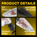 Set of 5 Amber LED Torpedo Cab Marker Lights for Trucks (12V)