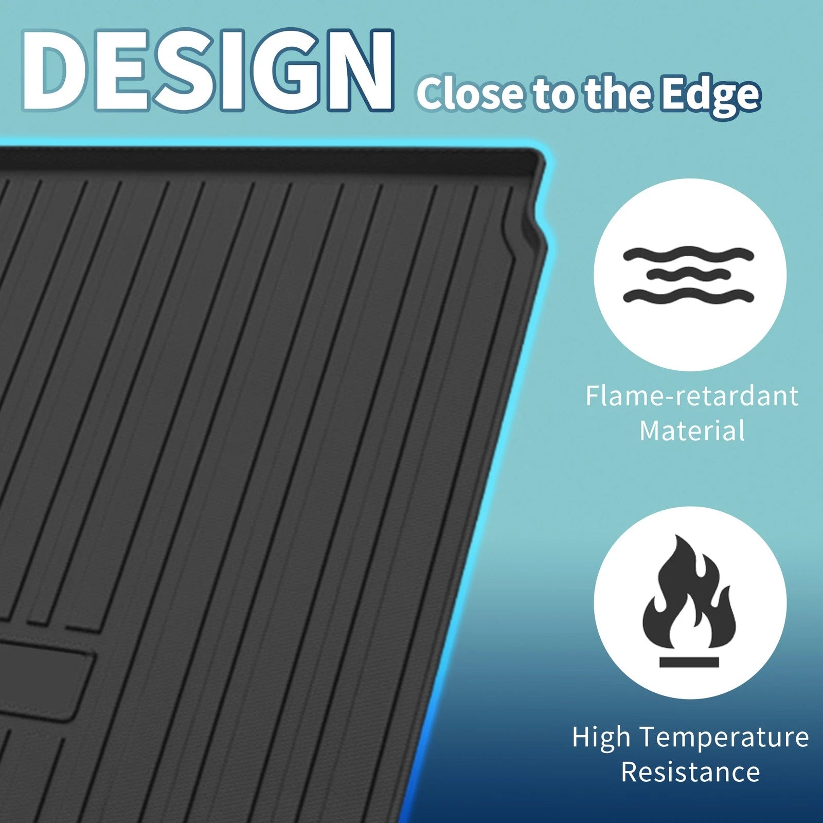 Flat Face Cargo Liner Rear Trunk Mat for Honda CR-V (2023–2025) TPE 1 Pc
