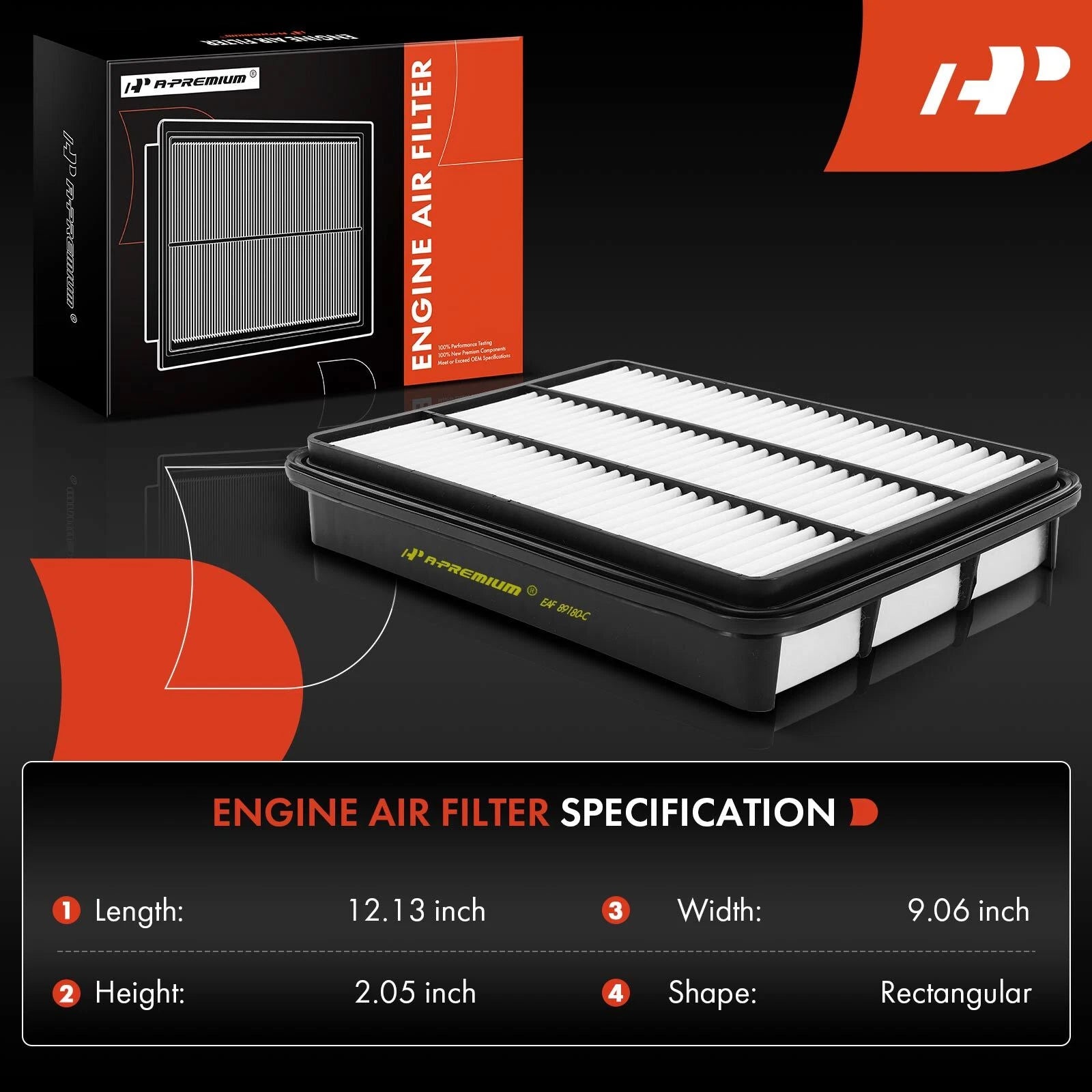 Engine Air Filter for Toyota Tundra (2000–2006), 4Runner (2003–2010) GX470 (2003–2009)