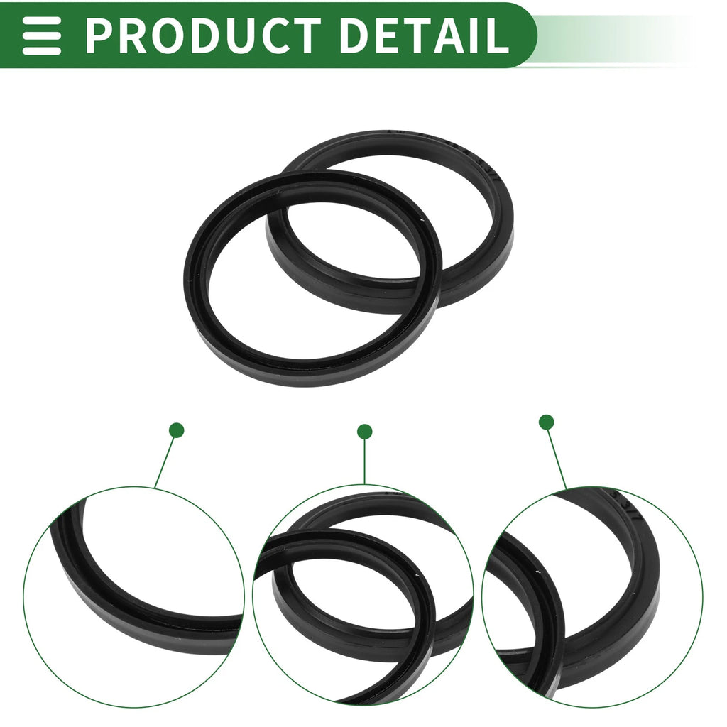 Set of 5 Oil Seal Rotary Shaft Seal NBR Rubber 50x58.6x5.3mm
