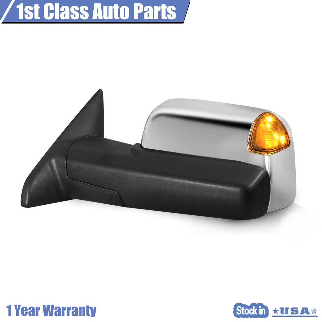 Left Heated Power Towing Mirror for Ram 1500 2500 3500 (2013-2018)