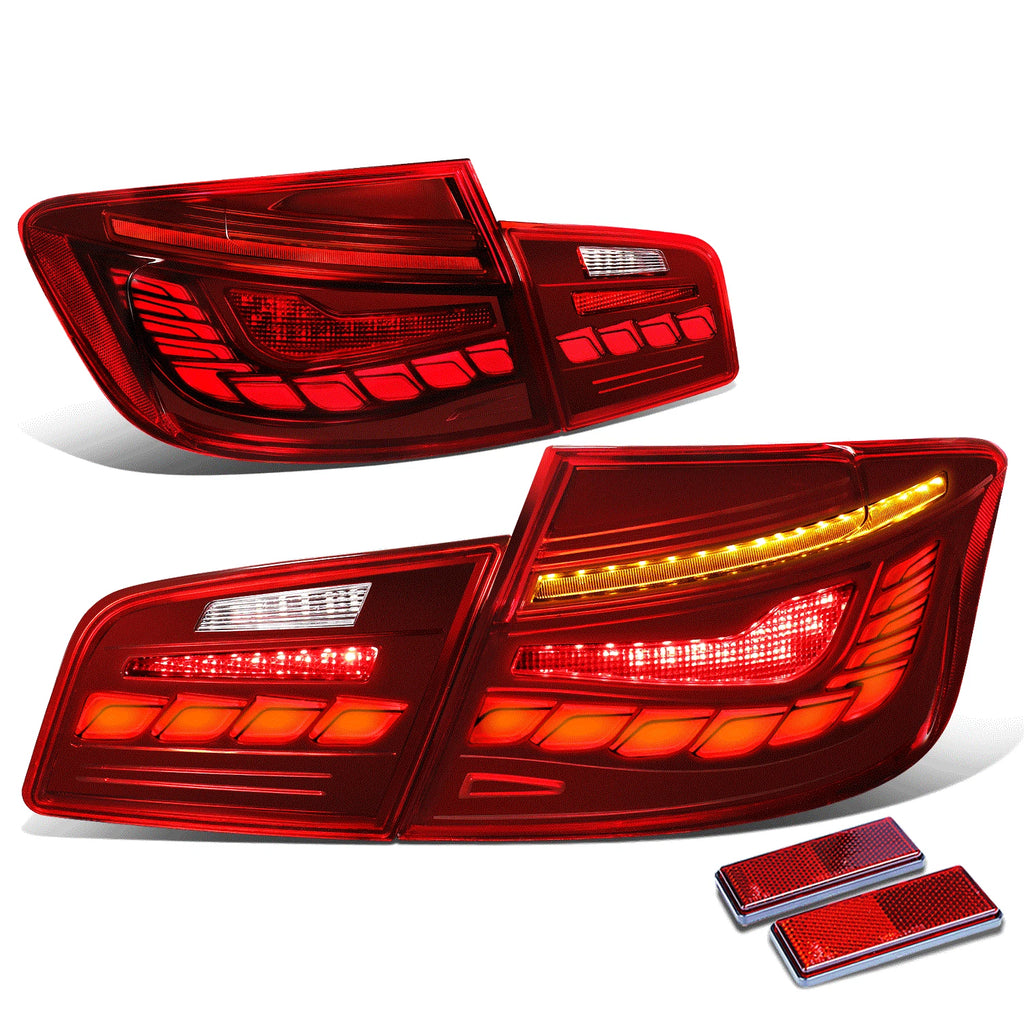 LED DRL Sequential Turn Signal Tail Brake Light for BMW F10 (2011–2016)