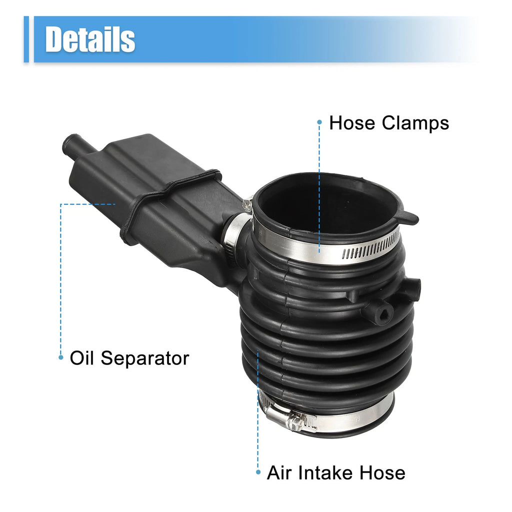 Air Cleaner Intake Hose Tube Boot for Nissan Quest Murano (2004–2014) Replaces 16576-1AA1A