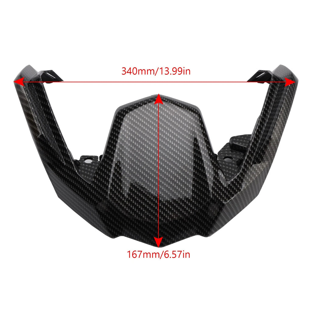 Carbon Mudguard Extension Beak Nose for BMW R1200 R1250 GS Adventure (2014–2022)