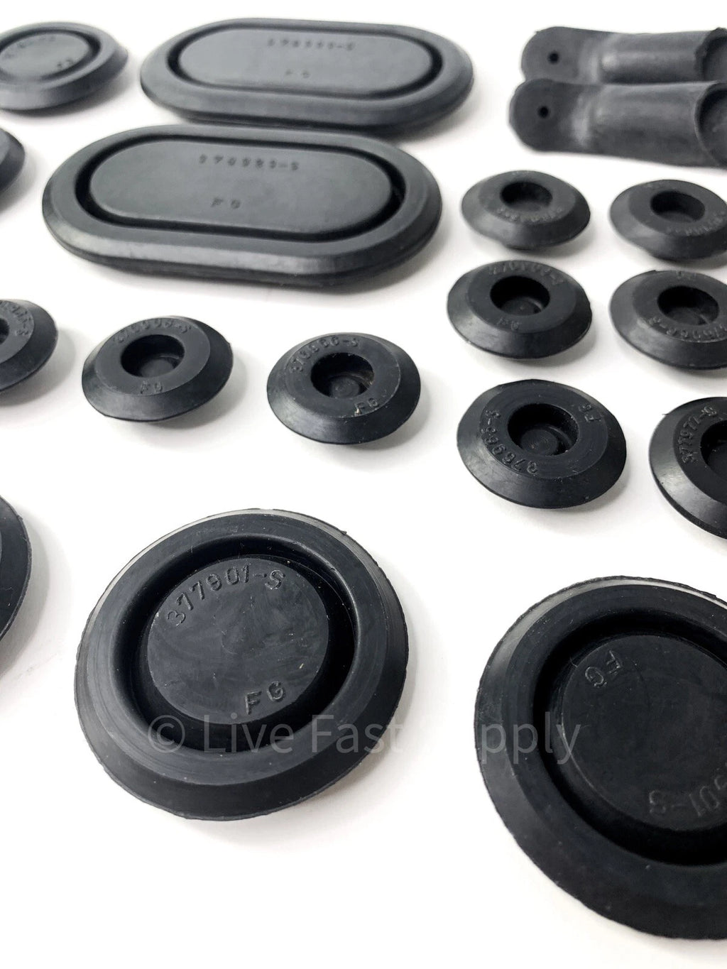 Body Plug Grommet Kit 32 Piece Replacement for Ford Mustang (1964–1966)
