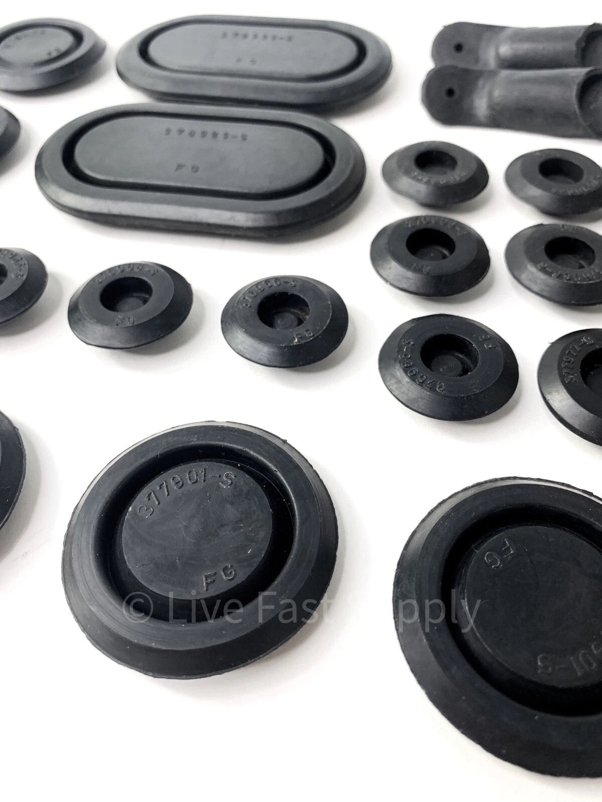 Body Plug Grommet Kit 32 Piece Replacement for Ford Mustang (1964–1966)