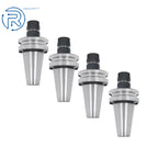 Set of 4 ER16 BT40 Collet Chucks for Tool Holders (M16 Thread, 2.75" GAGE)