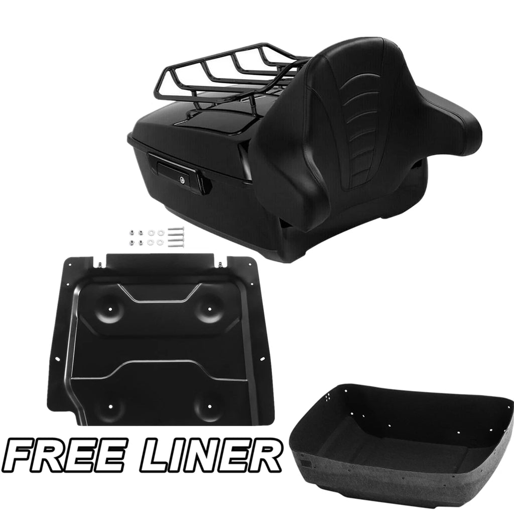 Trunk Pad Rack Base Plate for Harley Touring Electra Road Glide (2014–2025)