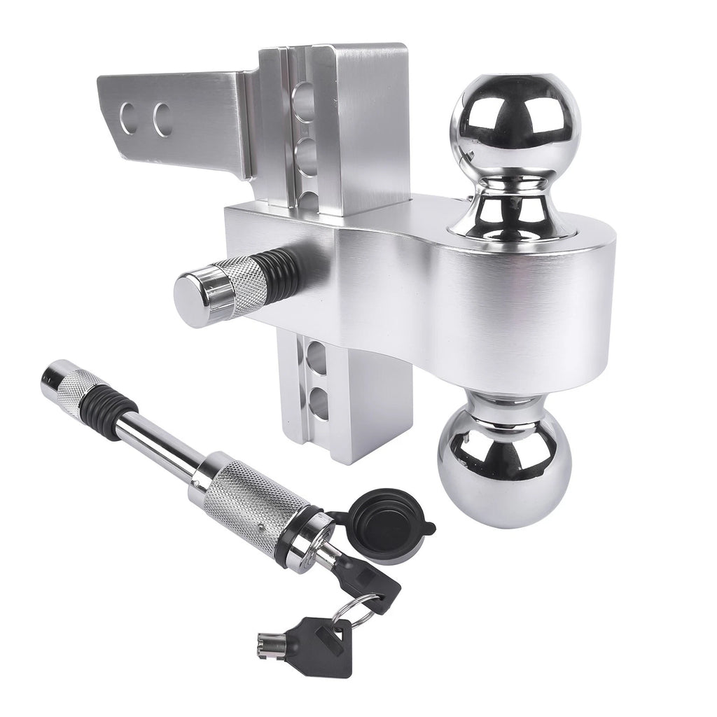 Tow Hitch for 2" and 2-5/16" Balls (Chrome)