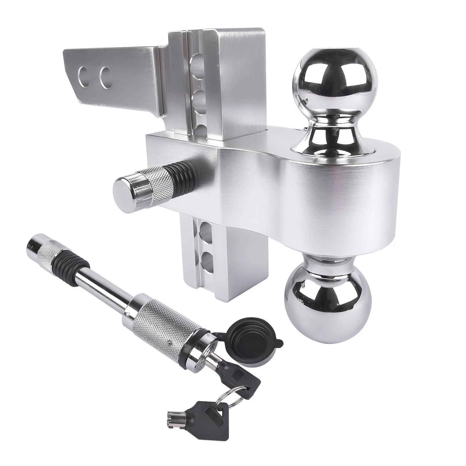 Tow Hitch for 2" and 2-5/16" Balls (Chrome)