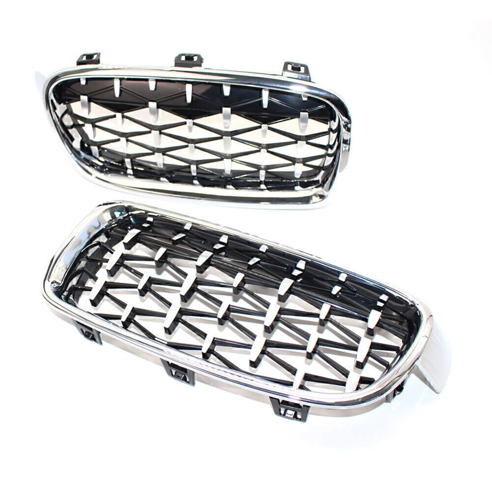 Chrome Front Kidney Grille for BMW F30 F31 320i 328i 330i 335i (2012–2018)