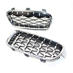 Chrome Front Kidney Grille for BMW F30 F31 320i 328i 330i 335i (2012–2018)