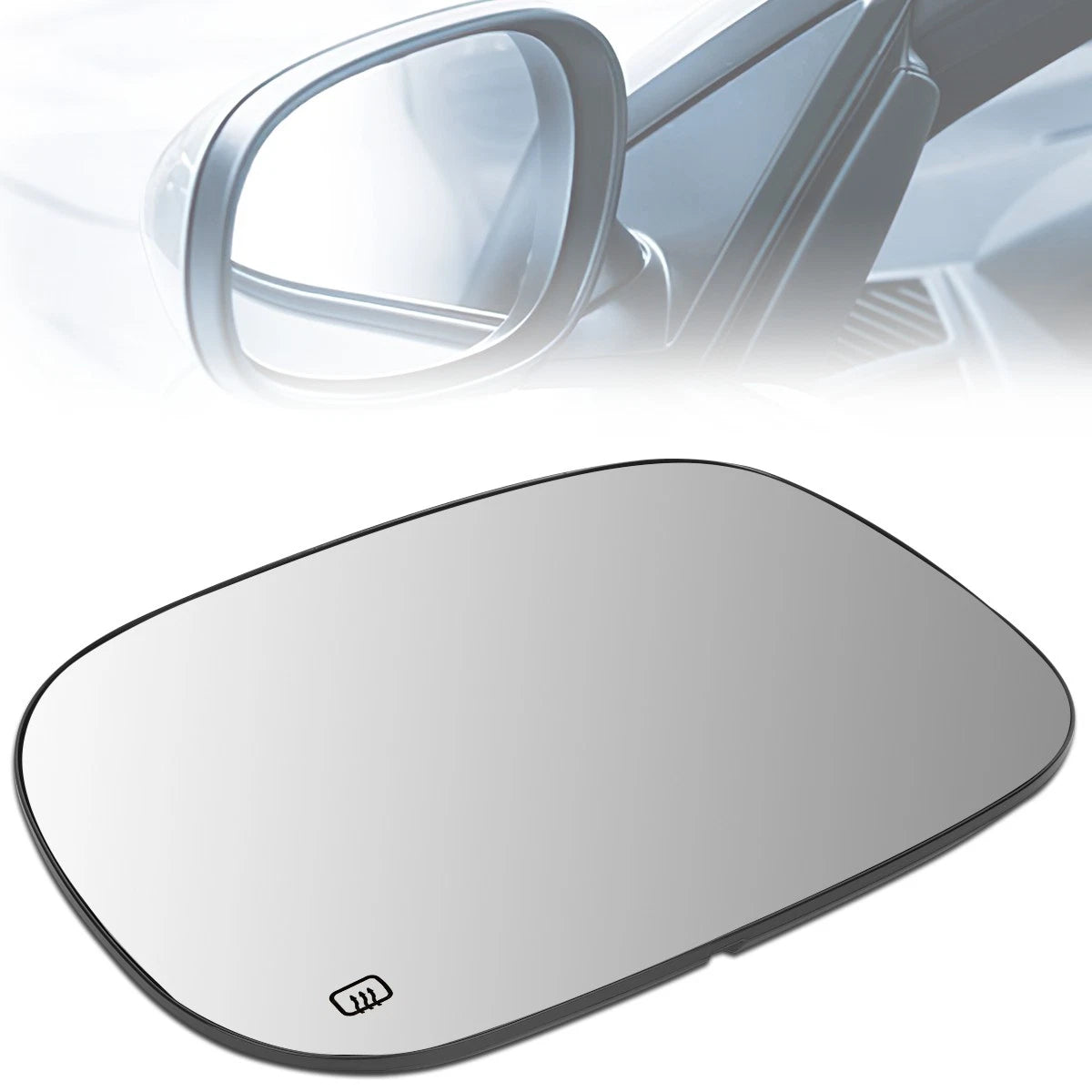 Right Side Mirror Glass Lens w/Heat for Dodge Ram 1500/2500/3500 (2002–2006) 5086220AA