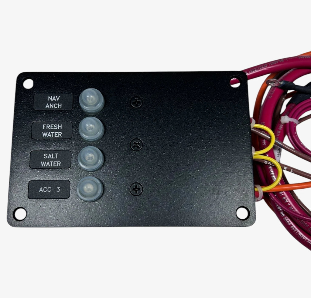 Paneltronics INV-4916-009SP Multi Function Switch Panel for Boat (N/A)