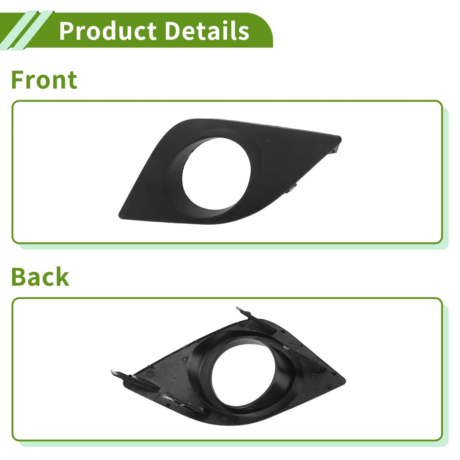 1 Pc Fog Light Grill for Toyota Corolla (2014–2016) No. 8148202330
