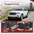 Lower Front Bumper Valance for Jeep Grand Cherokee (2011–2013) Black