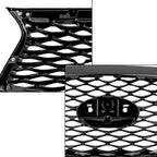 Front Bumper Grille for Infiniti Q50 (2018–2023) with Sensor Holes