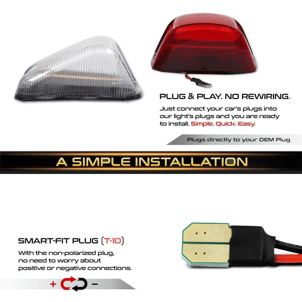 LED Cab Roof Marker Running Lamps for Ram ProMaster 1500