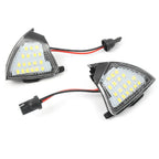 2X White 6000K LED Side Mirror Puddle Light Bulbs for Jetta Passat (B6)