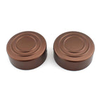 2X Upper Fork Stem Nut Cap Covers for Harley Sportster S (2021–2022)